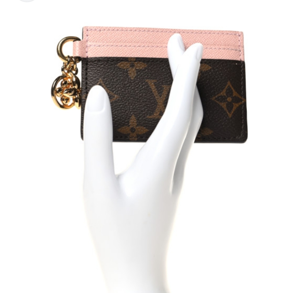Louis Vuitton Charms Pink and Brown Card Holder - Picture 6 of 12